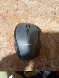 Logitech M705 Marathon vezeték nélküli egér, szürke, 7 gomb, 1000 DPI — hibás, alkatrésznek: nem kapcsol be (állapot: lásd a 2. képet) 2