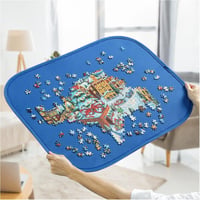 HXMARS Nagy Összehajtható Puzzle Tároló Alátét 1000 Darabos, Lila 1