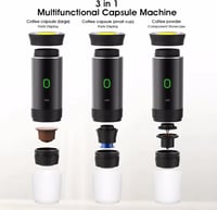 Liwankaqi Hordozható Elektromos Espresso Kávéfőző 3in1 Kapszula Kávégéphez 2