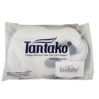 TANTAKO Fekete-Fehér Cosplay Paróka Szett - Hőálló Hullámos Műhaj Cruella Jelmezhez Piros Kesztyűvel, Gyöngy Nyaklánccal 7