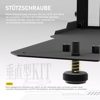 EZDIY-FAB Függőleges GPU Tartó PCIe 4.0 Riser Kábellel - 115mm Rugalmas Hosszabbító RTX40 Kártyákhoz - Fekete Shield Sorozat 5