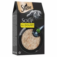 Hrană umedă pentru pisici Sheba Soup Adult cu pui la pliculeț – 10 x 40 g, hrană umedă pentru pisici cu pui, pliculețe individuale – set de 10 bucăți 2