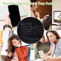 OnePlus 8 Pro akkumulátor csere készlet - SwarKing kompatibilis BLP759 akku 6
