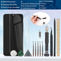 RongZy Xiaomi Redmi Note 8 Pro LCD Kijelző Csere M1906G7G Modellhez - Érintőképernyős Digitalizáló Szerszámokkal, Fekete (Single SIM) 7