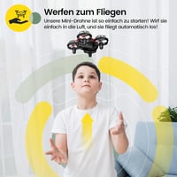 Holy Stone HS420 Mini Drón Beépített Kamerával - WiFi Élő Közvetítés, 3 Akkumulátor, Hosszú Repülési Idő, Pályakövetés, Mozgásérzékelés, Mag 9