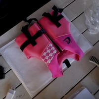 Cressi Froggy neoprenski dječji prsluk za plivanje, veličina S (2-3 godine), rozo-ljubičasta boja, s ručkom za držanje, za učenje plivanja 2
