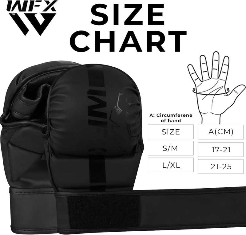 WFX MMA kesztyű martial arts sparring grappling muay thai edzéshez