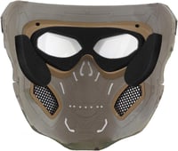 WISEONUS Taktikai Koponya Airsoft Maszk - Teljes Arc Védelem Paintballhoz és Halloweenhez 2