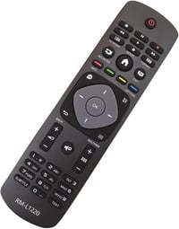FOXRMT Univerzális Távirányító Philips TV-hez - Kompatibilis Minden 4K, UHD, HDR, Smart TV Modellel - Egyszerű Használat 10m Hatótávval 4