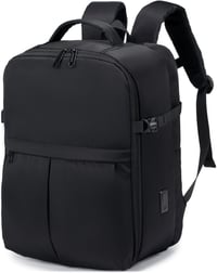 BAGZY Vízálló Wizz Air Kézipoggyász Hátizsák 40x30x20 cm, USB-vel, 15,6" Laptoptartóval, Szürke 1