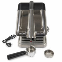 Používaný pákový kávovar ProfiCook PC-ES 1267, 20-barové talianske čerpadlo, vhodný na mletú kávu a kapsuly kompatibilné s Nespresso. 1