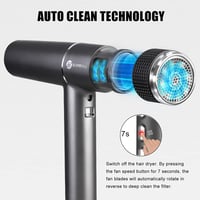 slopehill Hajszárító Kefe Nélküli Motorral - Intelligens Hibaelemzés, LED Kijelző, 268g Szuper Könnyű, 2000W, Ionos Technológia, 3 Hőfokozat 5