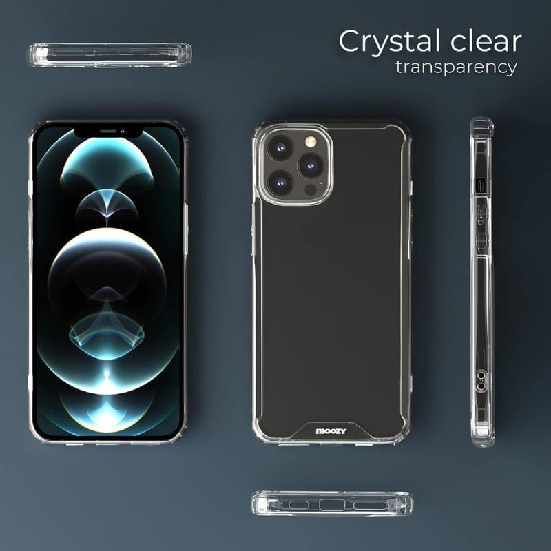 iPhone 12/Pro Ütésálló Átlátszó Védőtok