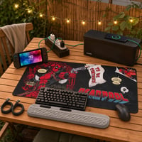 Gamer set za stol: LED traka + XXL podloga + kutija za kabele + oslonac za zglob 1
