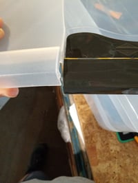 Úložný box keeeper Konrad s kolieskami, vekom a klipovým uzáverom — Oba konce veka sú nepoškodené (stav: pozri 2. obrázok) 2