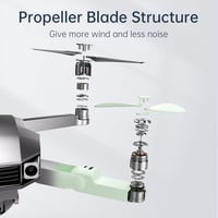 JISULIFE Kézi Ventilátor - Hordozható, Újratölthető, USB-s, 21 Órás Üzemidő, Mentazöld 3