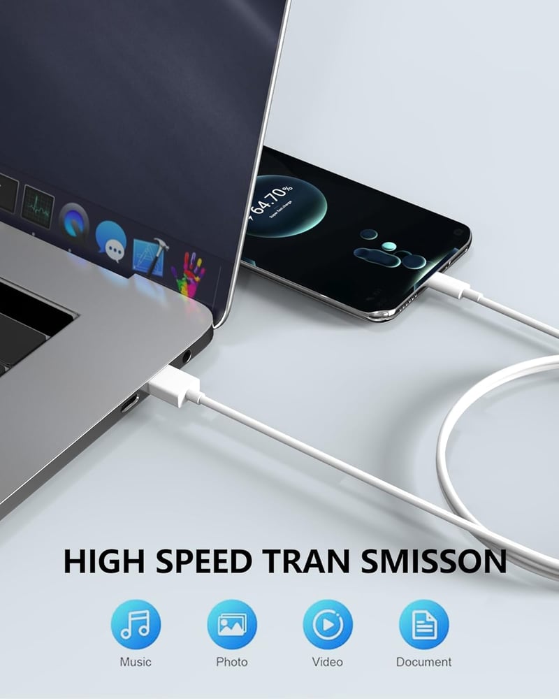 Ruilezyo 120W USB C Gyorstöltő Xiaomi 15/14/13/12 Sorozathoz - Redmi Note 14/13/12 Pro+ és Poco Készülékekhez - 90W/67W Turbo HyperCharge 1M
