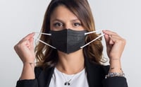 FFP2 Színes Vegyes Kis Méretű Orvosi Maszk, 4 Rétegű, CE Tanúsított 8