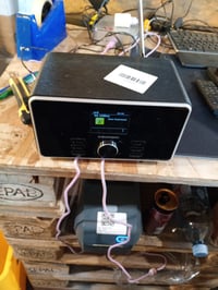 Radio digital Grundig DTR 4500 DAB+ FM Bluetooth, ecran TFT — defect, pentru piese: difuzor nefuncțional (stare: vezi poza a 2-a) 2