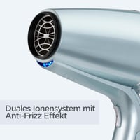 BaByliss Hydro Fusion ionos hajszárító, plazma technológiával - Kék 7