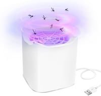Elektromos USB rovarcsapda LED fénnyel - Szúnyog- és muslicairtó lámpa bel- és kültérre 1