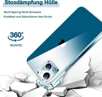 iPhone 13 Átlátszó Ütésálló Szilikon Védőtok 3