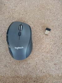 Logitech M705 Marathon vezeték nélküli egér, szürke, 7 gomb, 1000 DPI, kiskereskedelmi csomagolás, használt állapot 2