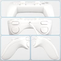 Nintendo Wii Vezetékes Klasszikus Kontroller Pro - Fehér OSTENT Gamepad 5