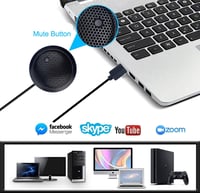 JLAB 360°-os USB Konferencia Mikrofon Laptophoz, Zoom Hívásokhoz 5