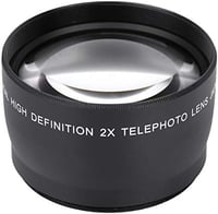 VBESTLIFE 58mm-es 2X univerzális teleobjektív kamerákhoz 1
