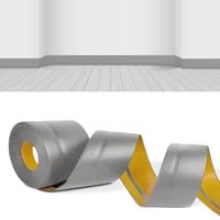 YushengTai öntapadós, rugalmas szegélyléc 6m, PVC, 50x20mm, konyhába és fürdőbe 1
