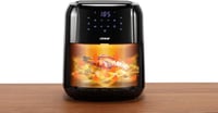 Linsar Forrólevegős Fritőz 5.5L - Érintőképernyős Airfryer Időzítővel és Melegen tartó Funkcióval - 1400W 5