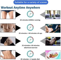 EGEYI EMS Vezeték Nélküli Hasizom Stimulátor - Okos Fitness Gép Teljes Testre 3
