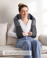 RENPHO Nyakmasszázs Vállmasszázs Készülék Melegítéssel 3D Shiatsu Masszírozó - RP-SNM061 12