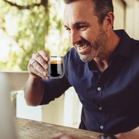 Glastal dupla falú espresso pohár szett - 120ml, 2db, hőálló boroszilikát üveg 4