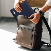TECOOL 13,3" MacBook Pro/Air M3 M2 M1 ütésálló laptop tok, sötétkék 6