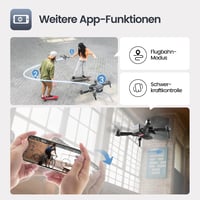 Holy Stone HS430 Összecsukható Mini Drón 1080P Kamerával, FPV Átvitel, Hosszú Repülési Idő, Magasságtartás, Kezdőknek, Gyerekeknek 4