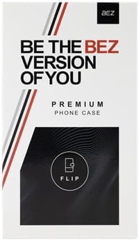 BEZ Samsung Galaxy A50 / A30s Flip Tok - Prémium Műbőr Védőtok Kártyatartóval, Állvánnyal és Mágneses Zárral - Fekete 8