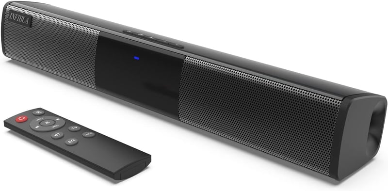 INFIBLA Bluetooth hangprojektor TV-hez és PC-hez, USB és AUX csatlakozással