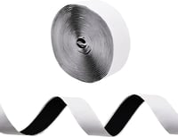 Erős fekete tépőzár tekercs 5m, 30mm széles nylon szalag 1