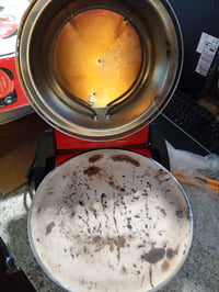 G3 Ferrari G10006 električna pećnica za pizzu, 1200 W, 400°C, kamen za pečenje, 33,5x20x35 cm, crvena - rabljeno 2