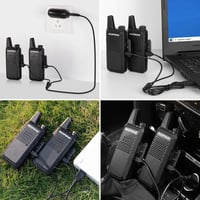 Baofeng GT-22 PMR 446 Walkie Talkie szett, 3km hatótáv, 16 csatorna, headsettel (4db) 6