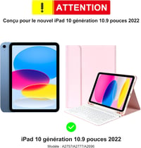 iPad Bluetooth Billentyűzet - KBCASE Rózsaszín 2