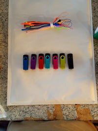 Set 7 Stick-uri USB 2.0 Kepmem, 8 GB, Metalic Rotativ, cu breloc multicolor, compatibil PC și tabletă 3