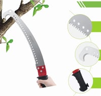 JOVANT Kézi Ágfűrész Teleszkópos Rúdhoz - Szénacél Vágóeszköz Ágak Metszéséhez, Könnyű Műanyag Fogantyúval, Erdészeti Munkákhoz (HTJ-006-A1) 1