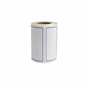 Rolă etichete autoadezive expeditor/destinatar Avery 120 x 65 mm, aprox. 250 buc. – Utilizat – utilizat, lipsește jumătate (stare: vezi a 2-a imagine)