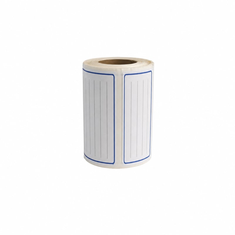 Rolă etichete autoadezive expeditor/destinatar Avery 120 x 65 mm, aprox. 250 buc. – Utilizat – utilizat, lipsește jumătate (stare: vezi a 2-a imagine)
