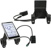 Yosoo univerzális vízálló e-bike LCD kijelző, 24-60V, 5 pólusú 5