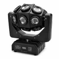 180W Moving Head Színpadi Lámpa 18 LED RGBW DMX512 Beam Fény Stroboszkóp Dimmer Hang Vezérelt DJ Disco Party Esküvő KTV Bár Használatra 1