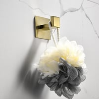 Flybath öntapadós arany fali akasztó szett - 2 db, fürdőszobába, konyhába 8